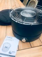 Quigg Houtskoolbarbecue, elektrische ventilatie + draagtas, Quigg, Gebruikt, Ophalen of Verzenden