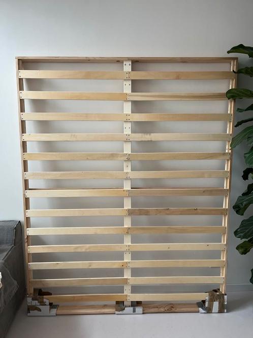 Houten Bed Frame - Japanse Stijl | 160 x 200, Huis en Inrichting, Slaapkamer | Bedden, Zo goed als nieuw, Tweepersoons, 160 cm
