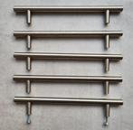 Rvs Kastgrepen - Deurgrepen 23x, Gebruikt, Minder dan 100 cm, 25 tot 50 cm, 50 tot 100 cm