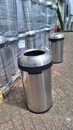 RVS prullenbak, Simple Human horeca afvalbak keuken, Ophalen, Gebruikt, 50 tot 75 cm, 40 liter of meer