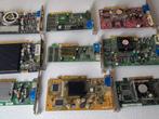 Diverse Vintage Videokaarten !!, GDDR3, Ophalen of Verzenden, Zo goed als nieuw, AGP