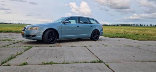 Audi A6 3.2 FSI 256pk 2006 Blauw, Auto's, Audi, Particulier, A6, Benzine, D, Stationwagon, Automaat, Origineel Nederlands, Blauw