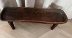 Antieke afrikaanse salontafel hout, Ophalen