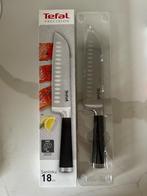 Nieuw in de verpakking: Santoku mes 18 cm van RVS, Huis en Inrichting, Keuken | Bestek, Nieuw, Rvs of Chroom, Ophalen of Verzenden