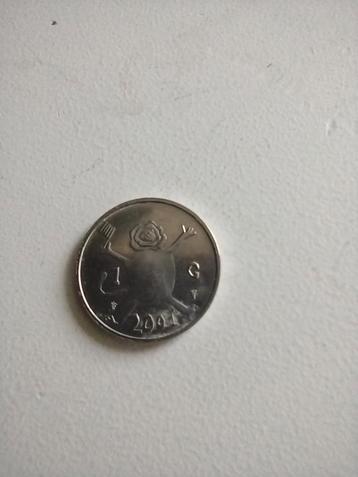 Loeki de Leeuw 1 Gulden Munt 2001 beschikbaar voor biedingen
