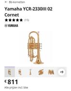 Cornet yahama Bb, Ophalen, Nieuw, Bes-trompet, Met koffer