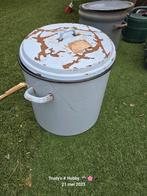 1 Emaille bakken en 3 zinken bak., Ophalen, Gebruikt, Minder dan 30 cm, Minder dan 60 cm