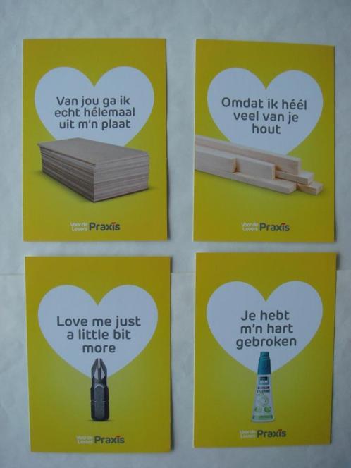 Themakaarten wenskaarten Praxis, Verzamelen, Ansichtkaarten | Themakaarten, Ongelopen, 1980 tot heden, Overige thema's, Ophalen of Verzenden