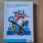 Can do Mbo-Breed A - Leerwerkboek Engels, Engels, Marije Metselaar; Jop Luberti; Kees van Daalen; Mirjam IJzerm..., Ophalen of Verzenden