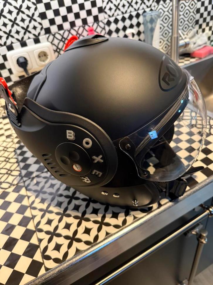 Roof boxer v8 xl, Motoren, Kleding | Motorhelmen, Heren, Systeemhelm, XL, Overige merken, Tweedehands, Ophalen of Verzenden