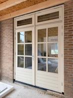 Hardhouten Tuindeuren incl kozijn - 1950x2650, Ophalen, Nieuw, Buitendeur, Hout
