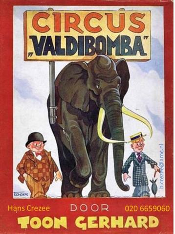 zoek oud boek kinderboek toon gerhard circus valdibomba 1940 beschikbaar voor biedingen