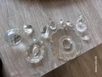 Heel veel  glasfeslepen onderdelen ., Ophalen of Verzenden, Glas