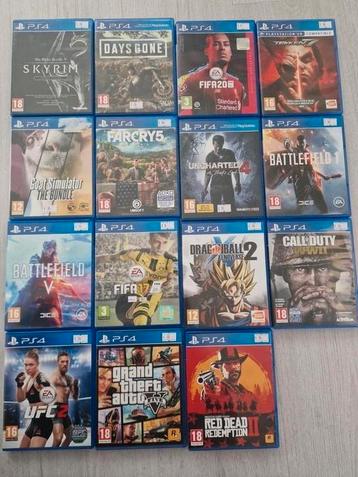 Ps4 spellen beschikbaar voor biedingen