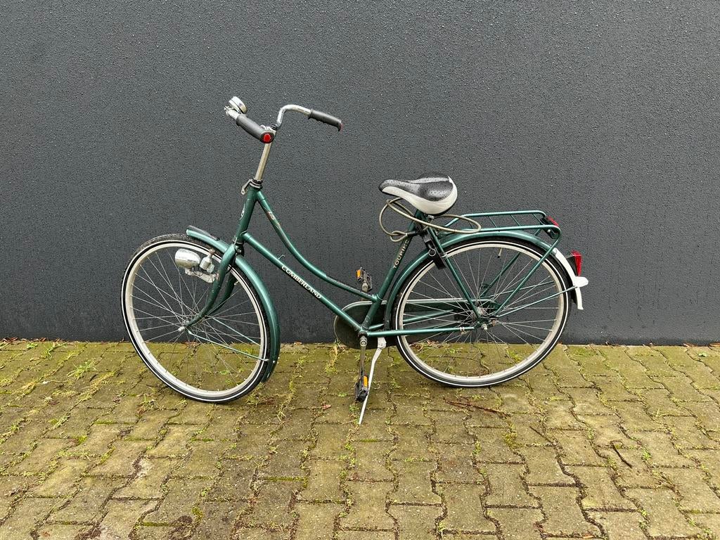 Cumberland Damesfiets 28 inch - 3 Versnellingen - Groen, Fietsen en Brommers, Fietsen | Dames | Omafietsen, Ophalen, Gebruikt