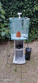 Aquarium helemaal compleet incl EHEIM filter, Ophalen, Gebruikt, Leeg aquarium