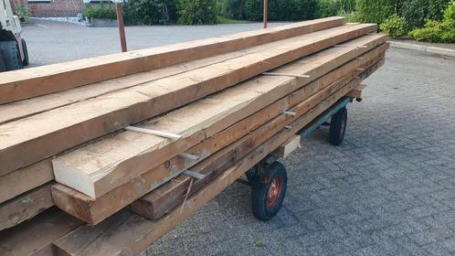 Meer dan 50 balken 4.75m 475cm met kopmaat van 20 bij 7.5cm, Tuin en Terras, Palen, Balken en Planken, Gebruikt, Balken, 250 cm of meer