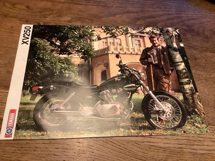 Yamaha XV250 Brochure.      (Y2), Motoren, Handleidingen en Instructieboekjes, Yamaha, Ophalen of Verzenden