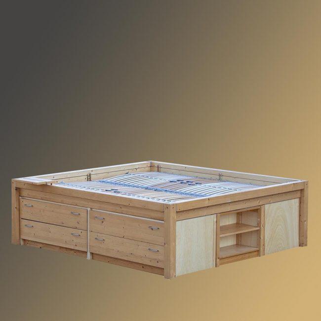 Lundia kajuitbed 200 x 160 cm tweepersoonsbed, Huis en Inrichting, Slaapkamer | Bedden, Zo goed als nieuw, Tweepersoons, 160 cm