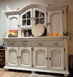 Massieve eiken kast Mintjens – 2-delig – landelijke stijl, Ophalen, Gebruikt, Met deur(en), 200 cm of meer