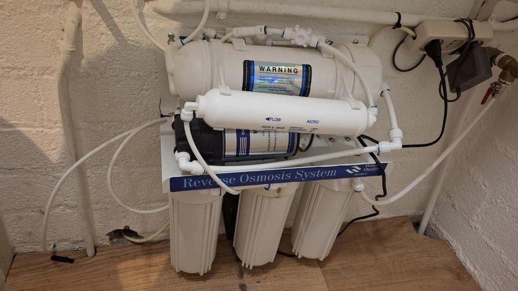 Osmose Waterfilter - Schoon en zuiver water!, Witgoed en Apparatuur, Waterontharders, Gebruikt, Waterontharder met zout, Ophalen