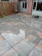 Prachtige keramische 60x 60 tegels terrastegels, Tuin en Terras, Ophalen, Zo goed als nieuw, Keramiek, Terrastegels