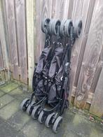 Inklapbare Tweelingbuggy - Handig voor Onderweg!, Kinderen en Baby's, Kinderwagens en Combinaties, Gebruikt, Duowagen, Ophalen of Verzenden