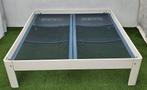 Auping Auronde Bed 180x200cm 48cm hoog  (Seniorenhoogte), Gebruikt, ., Dekbedovertrek, Tweepersoons