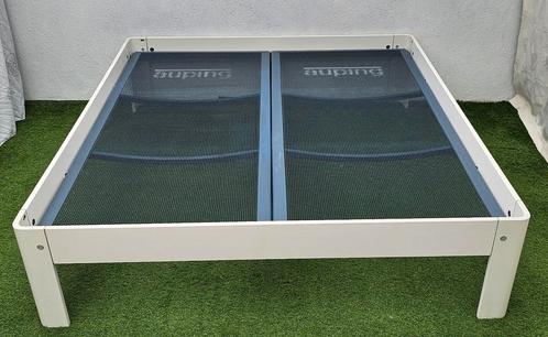 Auping Auronde Bed 180x200cm 48cm hoog  (Seniorenhoogte), Huis en Inrichting, Slaapkamer | Beddengoed, Gebruikt, Dekbedovertrek