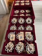 24 stuks porseleinen Kerst sterren van M.J Hummel in box, Ophalen of Verzenden, Zo goed als nieuw, Hummel