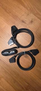 3 Scart Kabels - Perfect voor Retro Gaming!, Audio, Tv en Foto, Audiokabels en Televisiekabels, Ophalen of Verzenden, Gebruikt