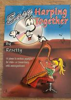 Easy Harping Together by Rosetty, Muziek en Instrumenten, Ophalen of Verzenden, Gebruikt, Les of Cursus, Overige instrumenten