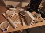 Nintendo wii met veel accessoires en 5 games, Ophalen of Verzenden, Zo goed als nieuw, Met 1 controller, Met games
