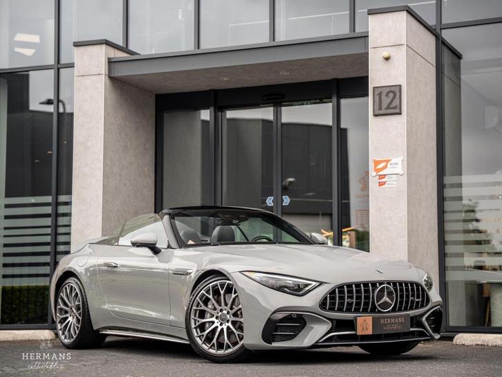 Mercedes-Benz SL 43 AMG Roadster / Massage / Burmester / HUD, Auto's, Mercedes-Benz, Bedrijf, Te koop, SL, 360° camera, ABS, Achteruitrijcamera