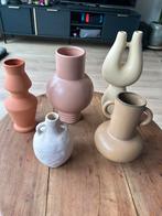 5 siervazen, Ophalen of Verzenden, Zo goed als nieuw, Glas, Minder dan 50 cm