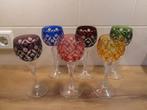 Boheems kristal roemer 6 stuks wijnglas, Ophalen of Verzenden