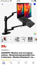 Prachtig monitor en laptop houder, Computers en Software, Monitoren, Ophalen, Overige typen, 60 Hz of minder, Ultra HD (4K)