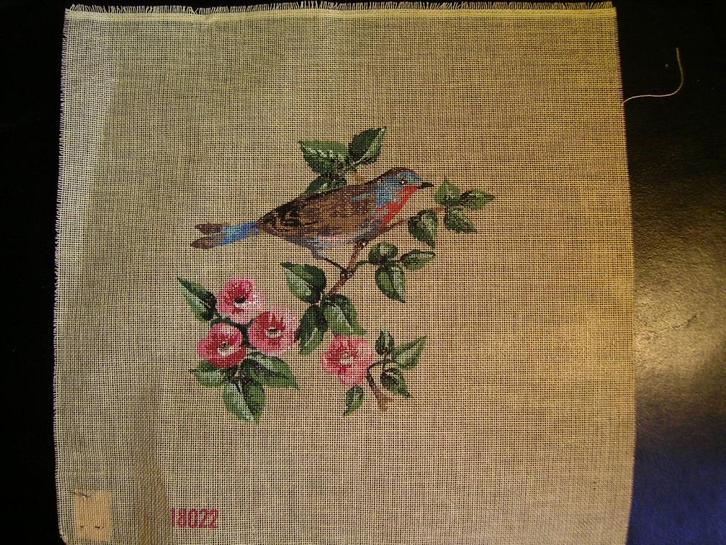 NIEUW voorbedrukt stramien Vogel op een tak 18022. Ook DMC, Hobby en Vrije tijd, Borduren en Borduurmachines, Nieuw, Onderdeel of Toebehoren