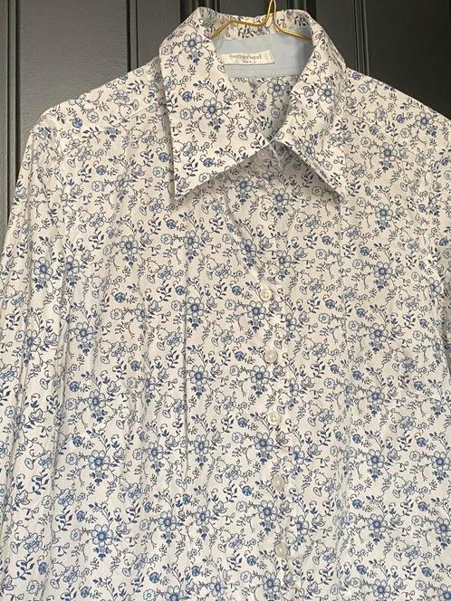 Sutherland vintage lange mouwen bloemenprint overhemd retro, Kleding | Heren, Overhemden, Zo goed als nieuw, Overige halswijdtes