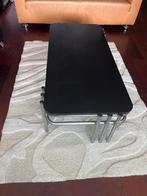 Vintage Salon Tafel Jaren '60, Gebruikt, 100 tot 150 cm, Metaal, Minder dan 50 cm