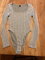Gratis licht grijze body met lange mouw, maat XS van Shein, Ophalen of Verzenden, Grijs, Body of Korset