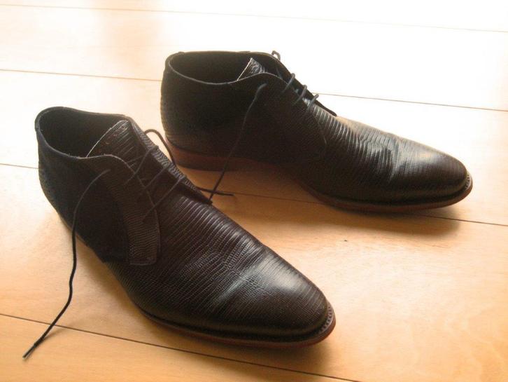 Chique bruin leren schoen FLORIS VAN BOMMEL 44-45 snazzeys, Kleding | Heren, Schoenen, Zo goed als nieuw, Veterschoenen, Bruin