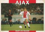 Kaart Ajax Martijn Reuser, Verzamelen, Ophalen of Verzenden, Gebruikt, Ajax