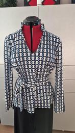 Studio Anneloes blouse in offwhite/deep green maat XL travel, Kleding | Dames, Jumpsuits, Studio Anneloes, Wit, Maat 46/48 (XL) of groter