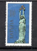 ‹(•¿•)› latvija / letland  nationaal symbool, Postzegels en Munten, Overige landen, Verzenden, Gestempeld