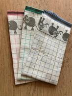 3 thee doeken, Ophalen of Verzenden, Nieuw, Theedoek of Handdoek