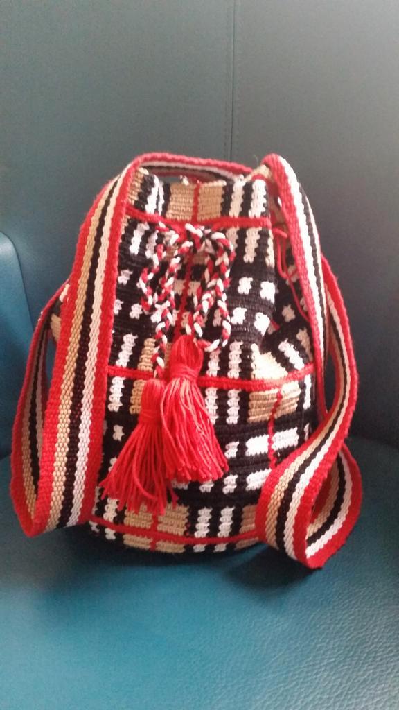 Handgemaakte Mochila Tas, Sieraden, Tassen en Uiterlijk, Tassen | Damestassen, Ophalen of Verzenden