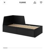 Ikea Flekke bedframe met hoge hoek, Ophalen, Gebruikt, 90 cm, Eenpersoons