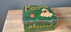 Marokko regalia art deco sigarenblik, Ophalen of Verzenden, Gebruikt, Tabaksdoos of Verpakking