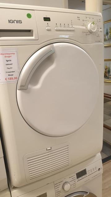 warmtepompdroger Ignis - 7kg beschikbaar voor biedingen